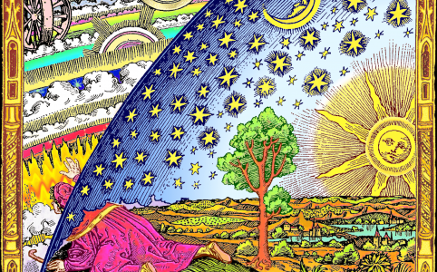 .Raven - Flammarion coloriert auf den Wikimedia Commons BY-SA