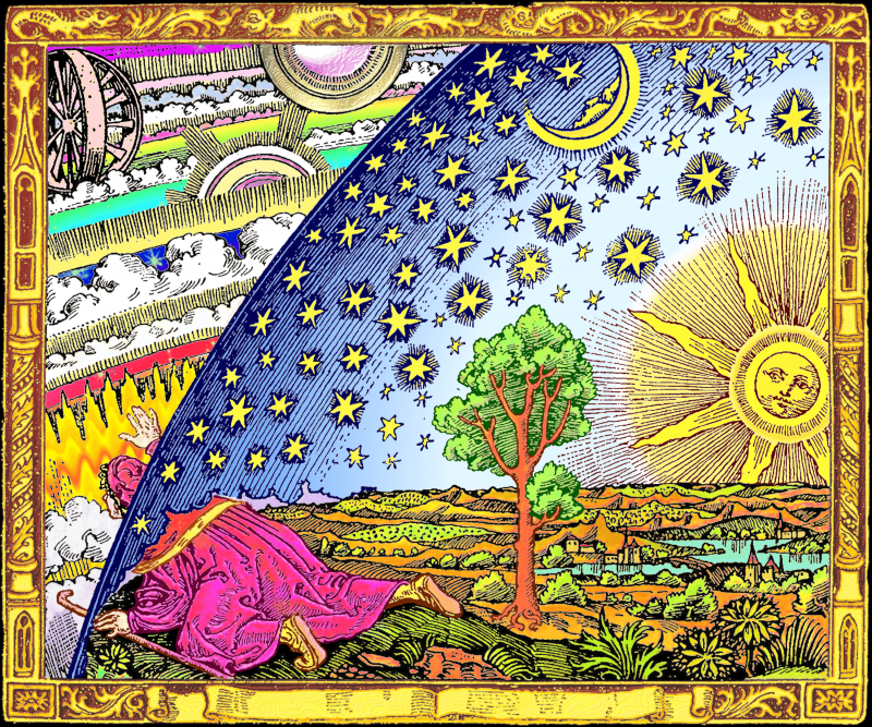 .Raven - Flammarion coloriert auf den Wikimedia Commons BY-SA
